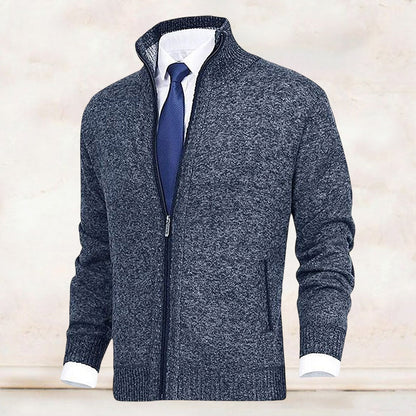 Saber – Strickjacke mit Kragen
