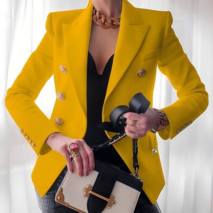 Raschelle - Klassischer Blazer mit Knöpfen für Damen