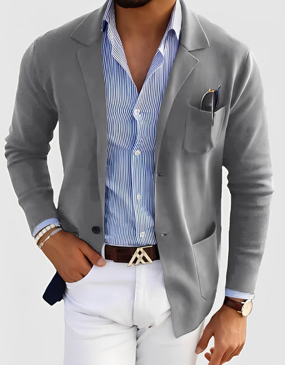 Giffard - Elegante Wolljacke mit doppelter Knopfleiste für Herren