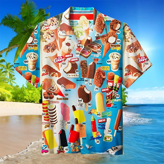 Paul - Bequemes Sommerhemd mit Print für Herren