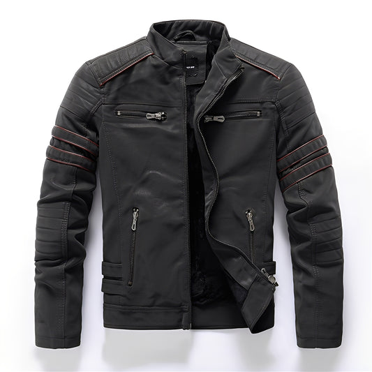 Dillan - Stilvolle Motorrad-Lederjacke für Herren