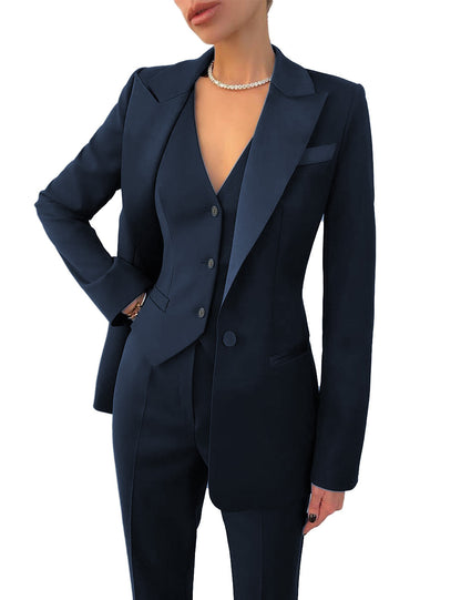 Keanna - Formelles dreiteiliges Business-Set für Damen