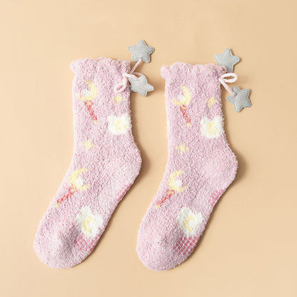 Ramona - Stilvolle, dicke Fleece-Wintersocken für Damen
