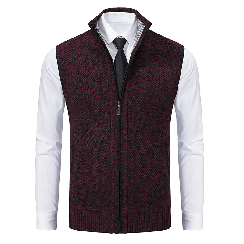 Samuel - Elegante Weste mit Reißverschluss für Herren