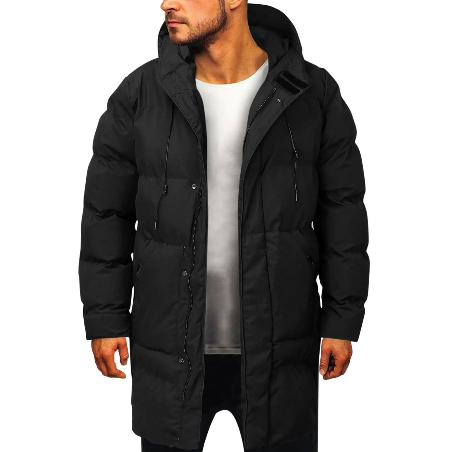 Darrel - Warme, lange Parka-Jacke für Herren