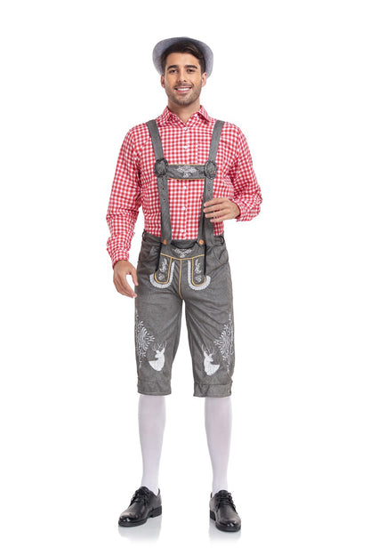Nowell - Stilvolles kariertes Oktoberfest-Hemd für Herren
