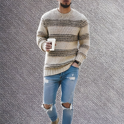 Deven - Gemütlicher Strickpullover für Herren