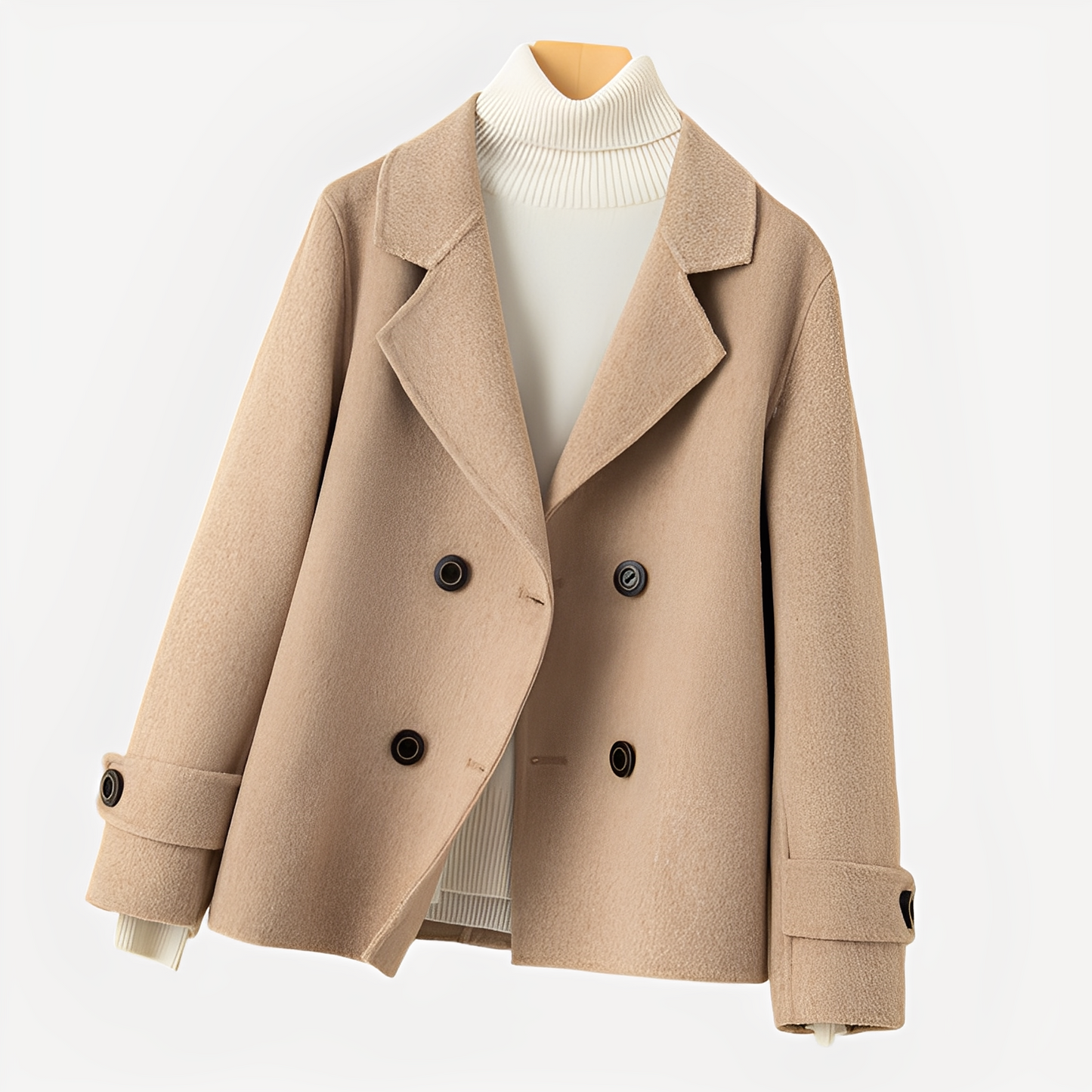 Sofia - Elegante kurze Kaschmirjacke für Damen