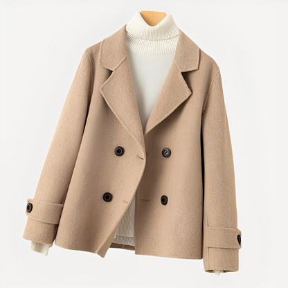 Sofia - Elegante kurze Kaschmirjacke für Damen