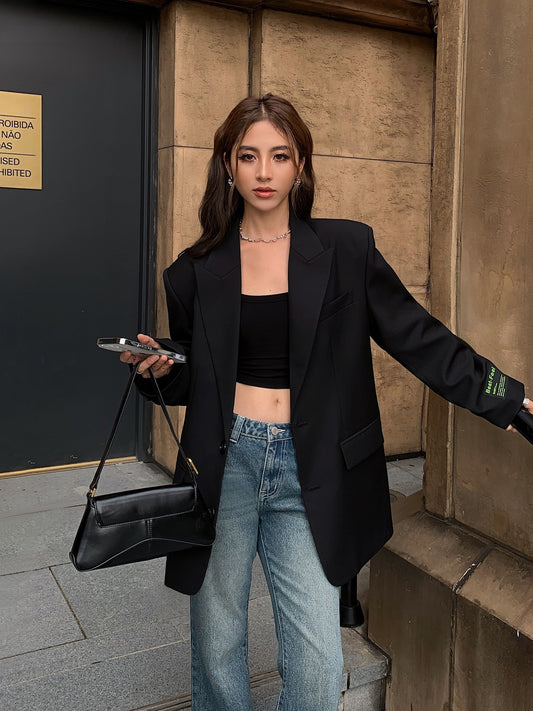 Shaye - Oversized-Blazer im klassischen Look für Damen