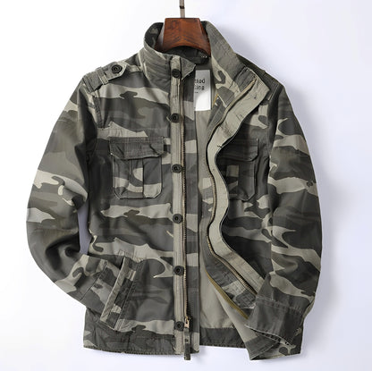 Trenton - Klassische Jeansjacke mit Taschen für Herren
