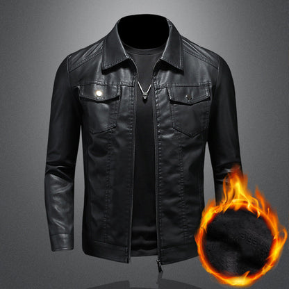 Nelson - Lässige Biker-Lederjacke für Herren