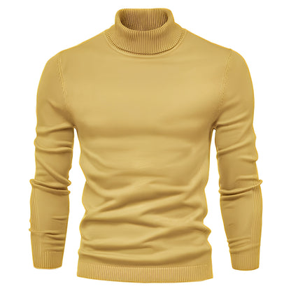 Evans - Schlichter, schmal geschnittener Rollkragenpullover für Herren
