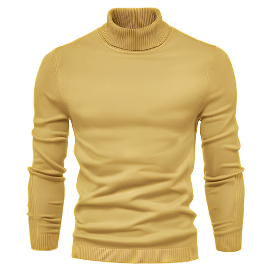 Evans - Schlichter, schmal geschnittener Rollkragenpullover für Herren
