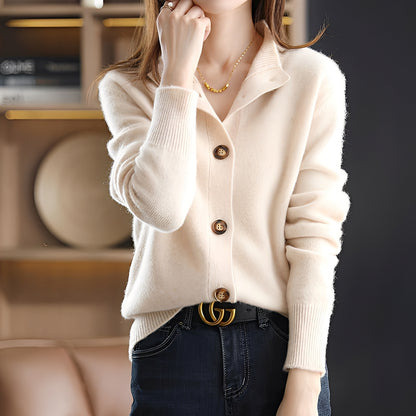 Adalynn - Eleganter, locker sitzender Cardigan mit Knöpfen für Damen