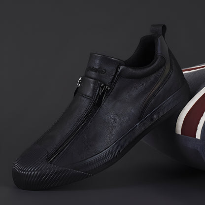 Jerred - Moderne Lederschuhe mit Reißverschluss für Herren