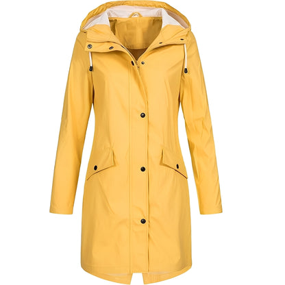 Mirabel - Langer winddichter Mantel für Damen