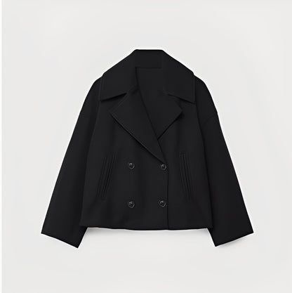 Abegail - Lässige, locker sitzende kurze Jacke für Damen