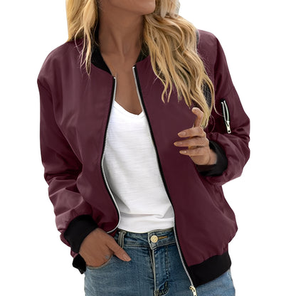 Shirlee - Lässige Bomberjacke im Retro-Stil für Damen