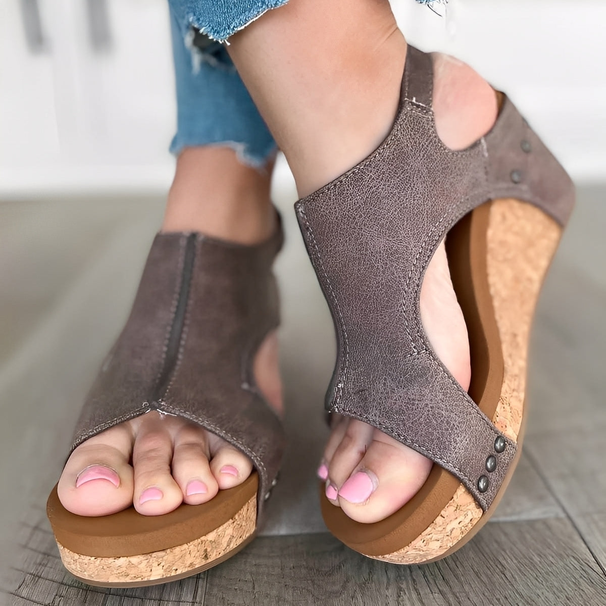 Averie - Stilvolle Plateau-Sandalen für Damen