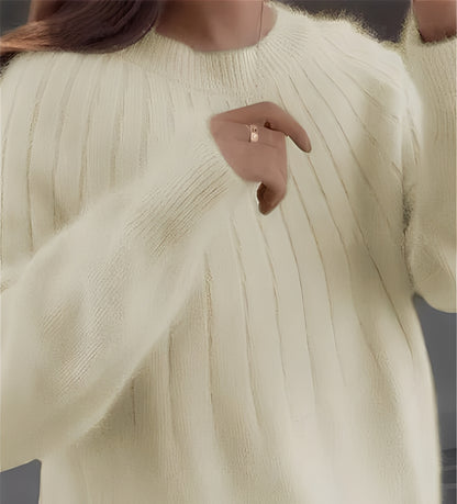 Josslyn - Eleganter, locker sitzender Kaschmirpullover für Damen