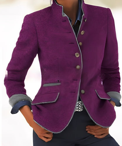 Kaelyn - Moderne Freizeitjacke mit Taschen für Damen