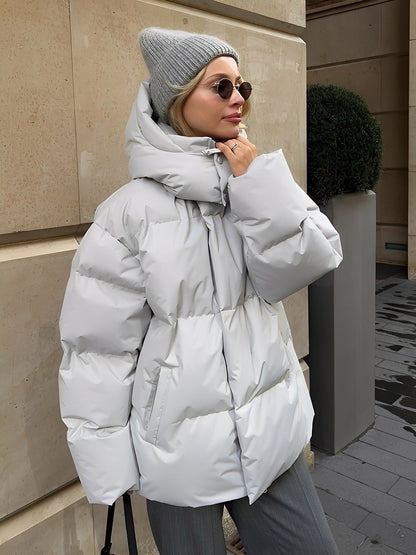 Loreen - Warme, wattierte, locker sitzende Jacke für Damen