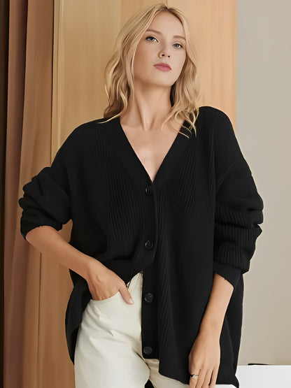 Kelcey - Lässige Strickjacke aus Kaschmir für Damen