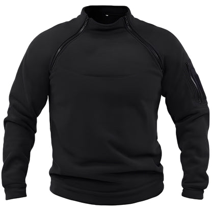 Wilbur - Sport-Fleecepullover mit Reißverschluss für Herren