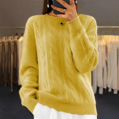Leanne - Klassischer, stilvoller Strickpullover für Damen