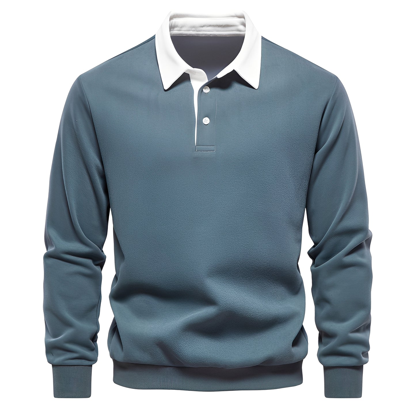 Shelton - Lässiges Langarm-Poloshirt für Herren