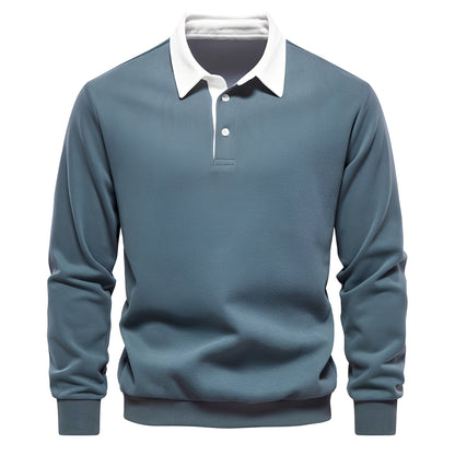 Shelton - Lässiges Langarm-Poloshirt für Herren