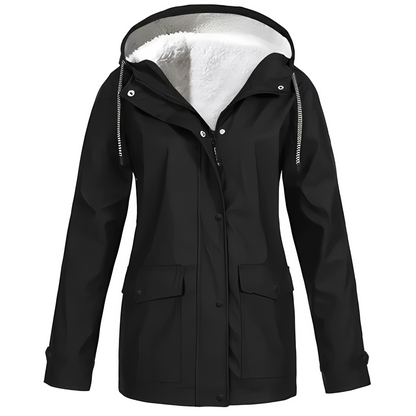 Sherlyn - Outdoor-Kapuzenmantel mit Fleecefutter für Damen