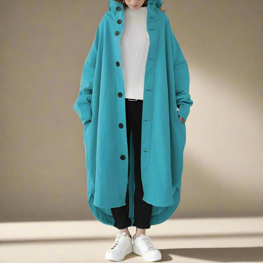 Jennica - Lockerer langer Trenchcoat für Damen