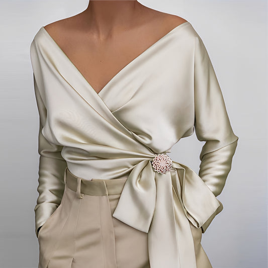 Evalyn - Elegante Seidenbluse für Damen