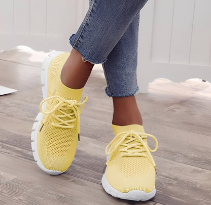Amanda - Orthopädische Sneakers aus gewebtem Mesh für Damen