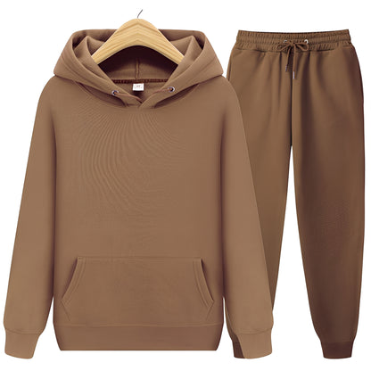 Aric - Lässiges Unisex-Set aus Hoodie und Hose