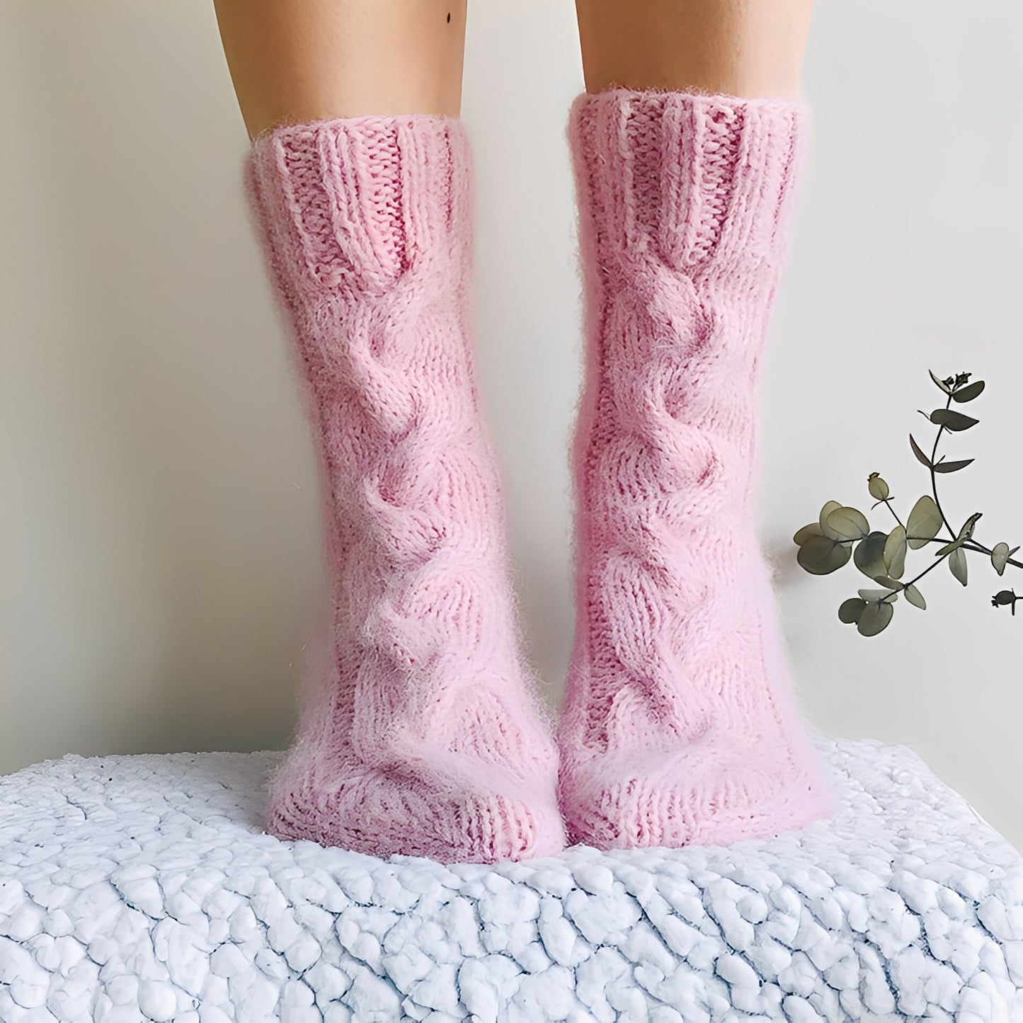 Dorothy - Warme Strickwollsocken für Damen