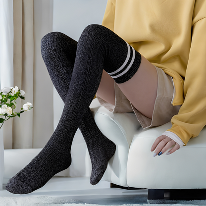 Zella - Stilvolle Overknee-Socken für Damen