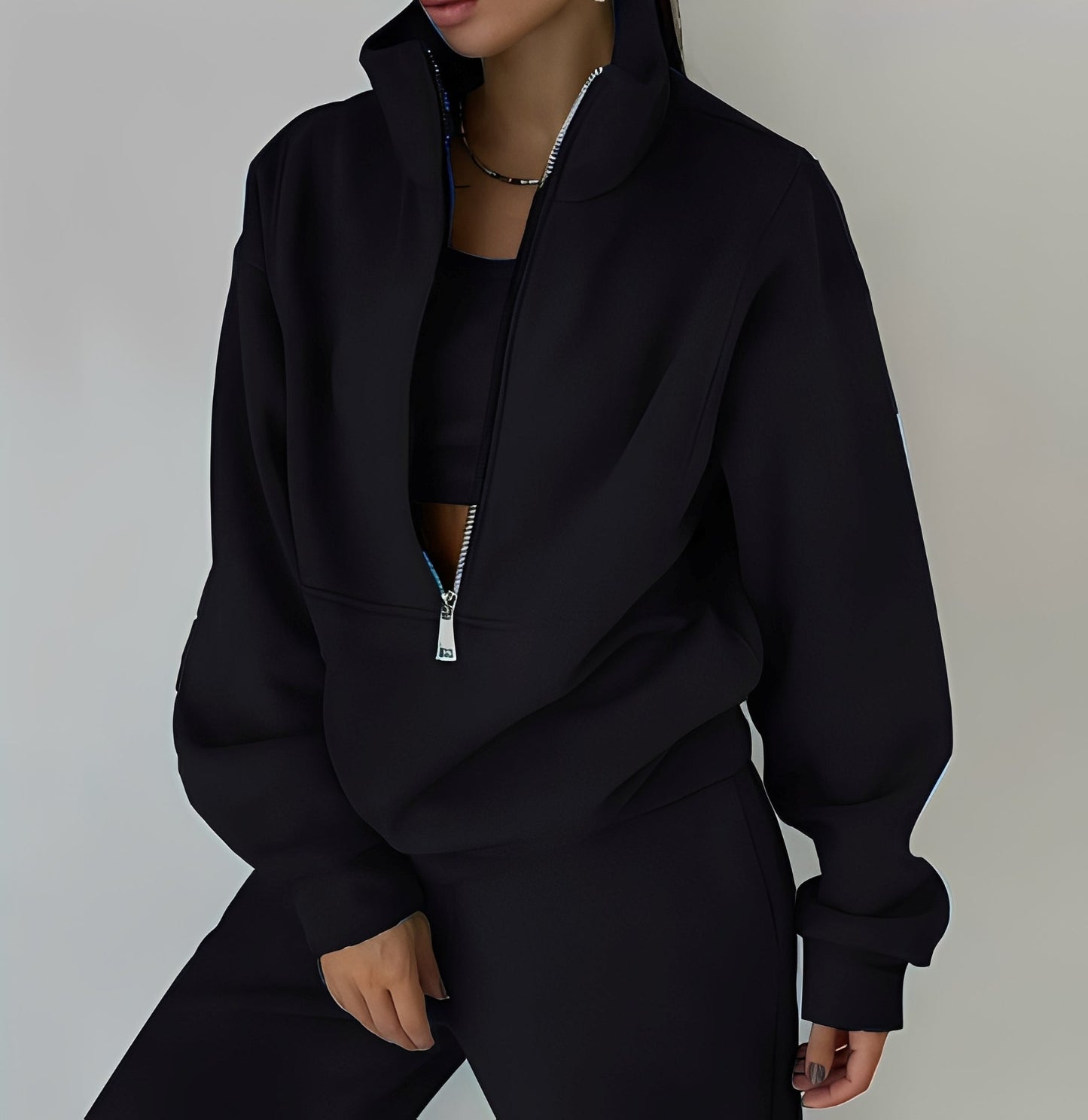 Mélissa - Bequemes und lockeres Frottee-Set, zweiteilig