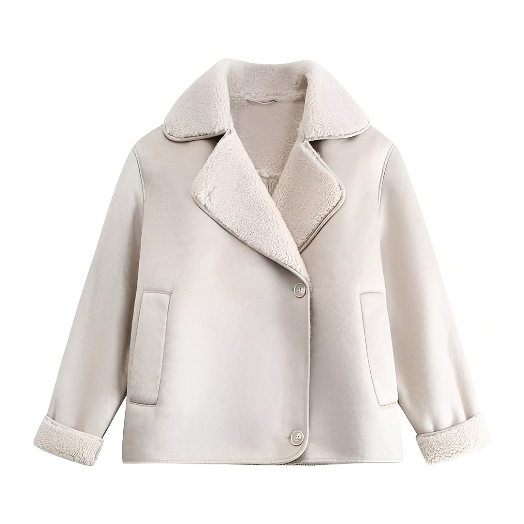 Marceline - Stilvolle Damenjacke mit doppelter Knopfreihe