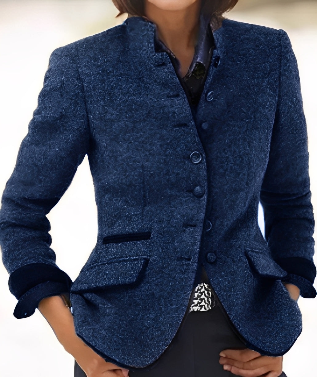 Kaelyn - Moderne Freizeitjacke mit Taschen für Damen