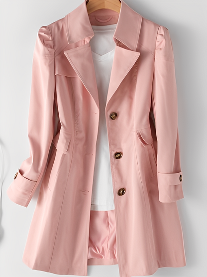 Hillary - Lässiger Kaschmir-Trenchcoat für Damen