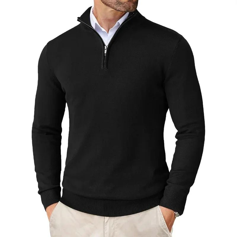 Bowen - Moderner Pullover mit Reißverschluss für Herren