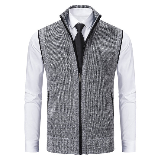 Samuel - Elegante Weste mit Reißverschluss für Herren