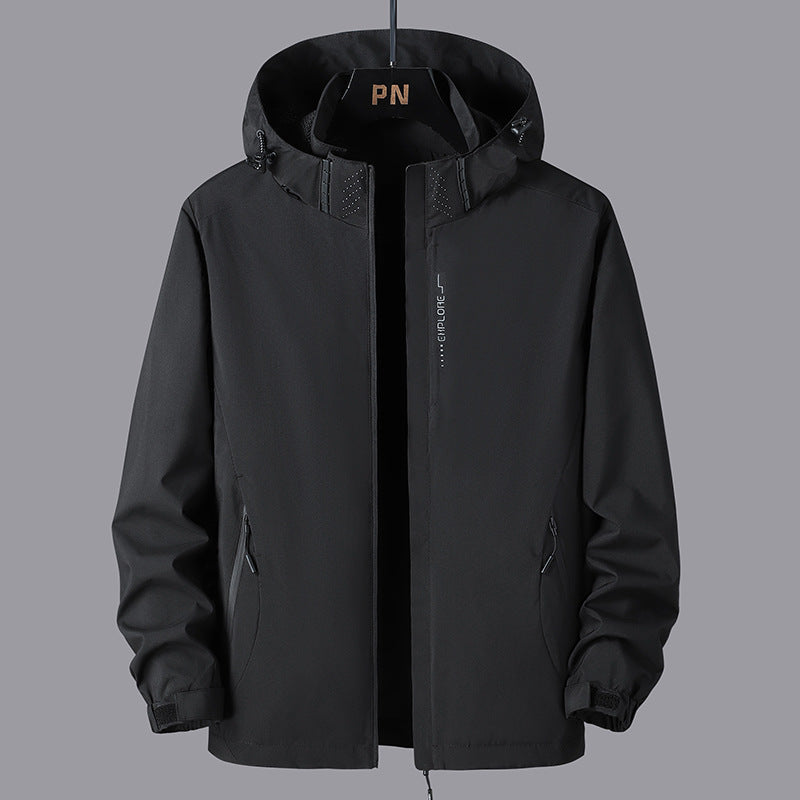 Reece - Stilvolle Unisex-Shelljacke mit Kapuze