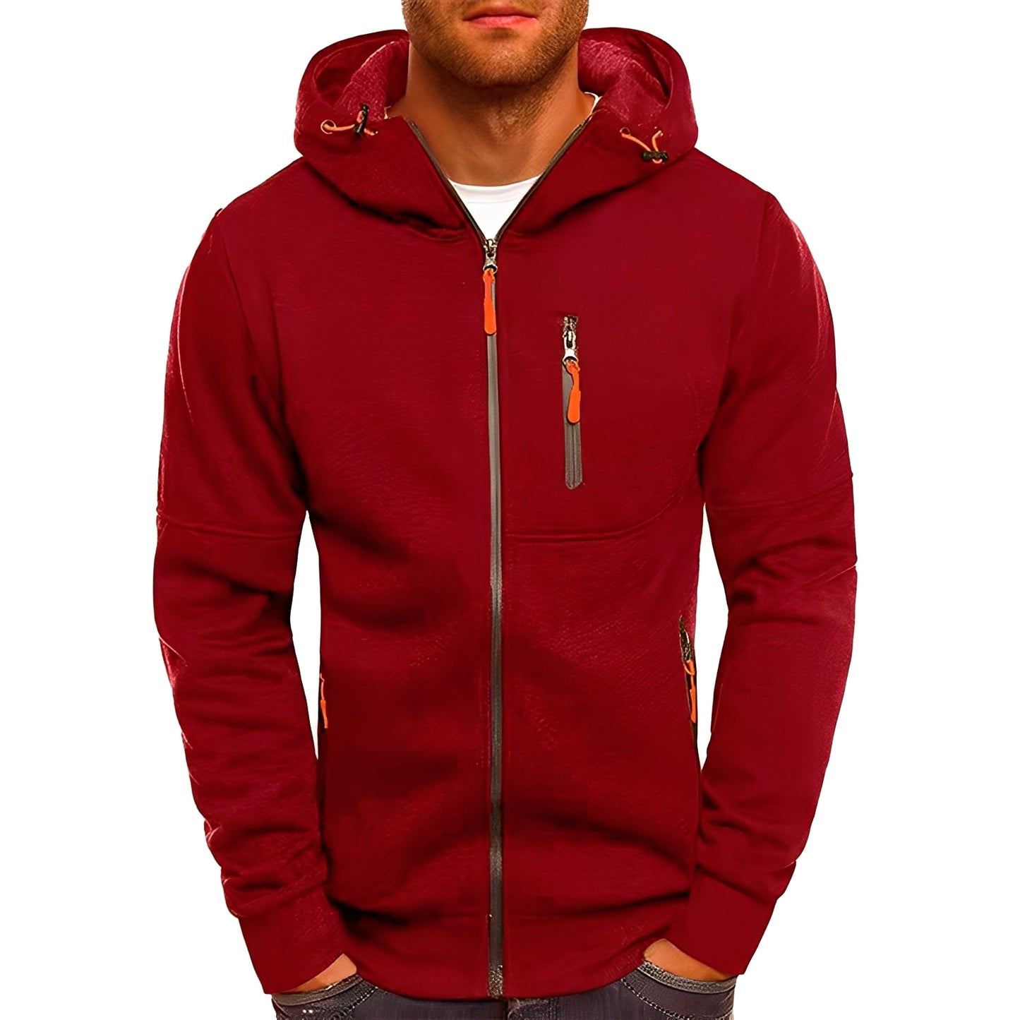 Lowell - Lässige, stylische Kapuzenjacke für Herren