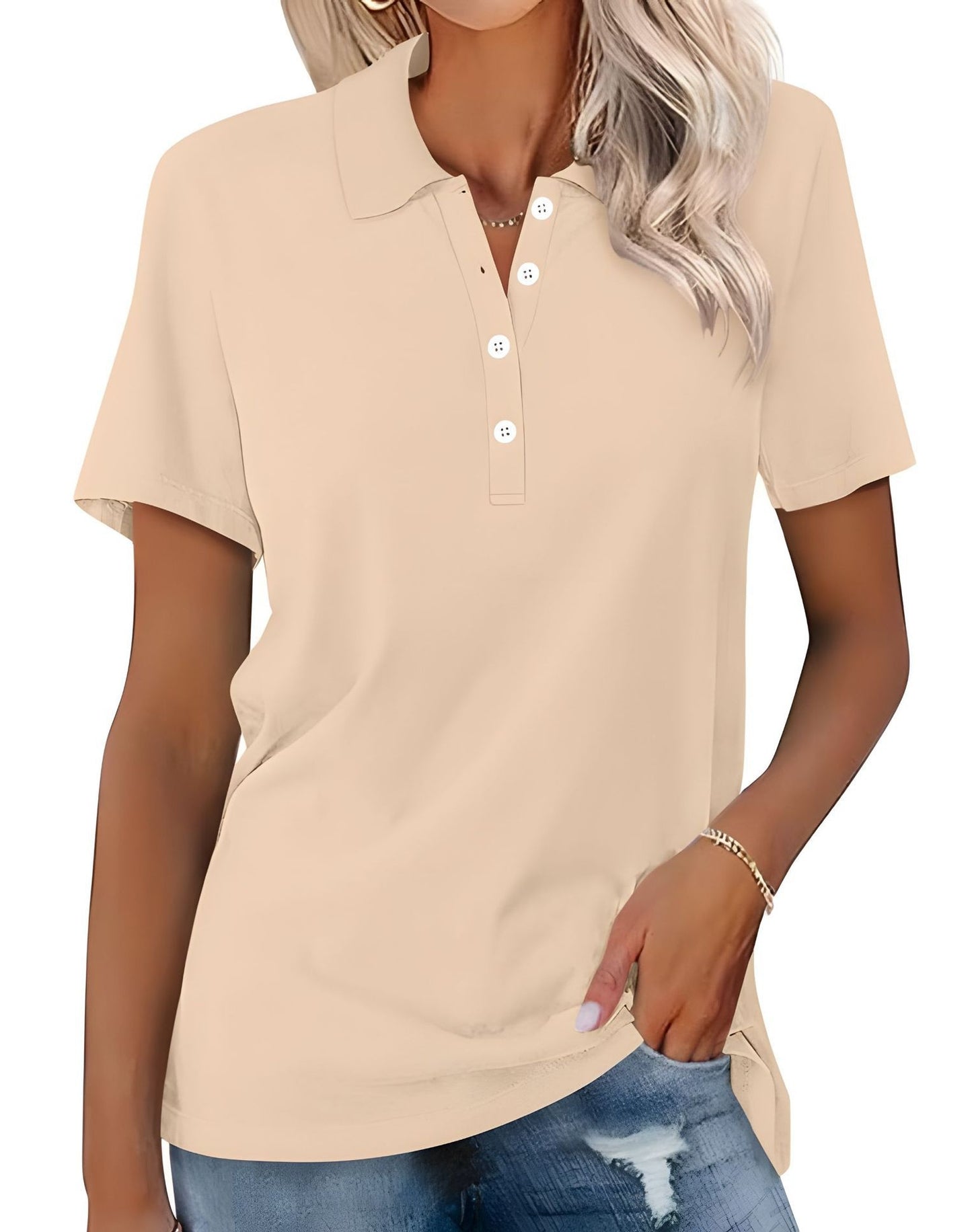Stella - Lässiges Slim-Fit-Poloshirt für Damen