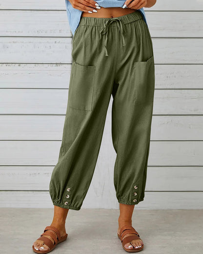 Camila- Modische Bequeme Hose mit Hoher Taille