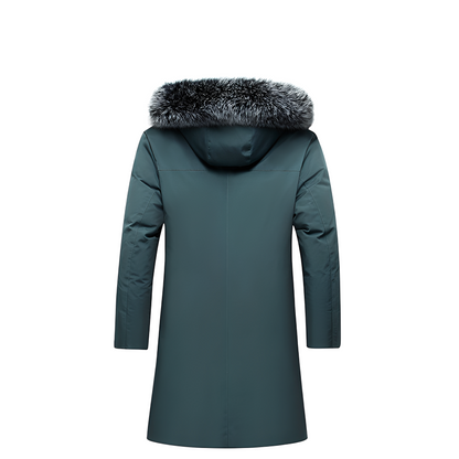 Crosby - Daunenjacke mit Fellkapuze für Herren